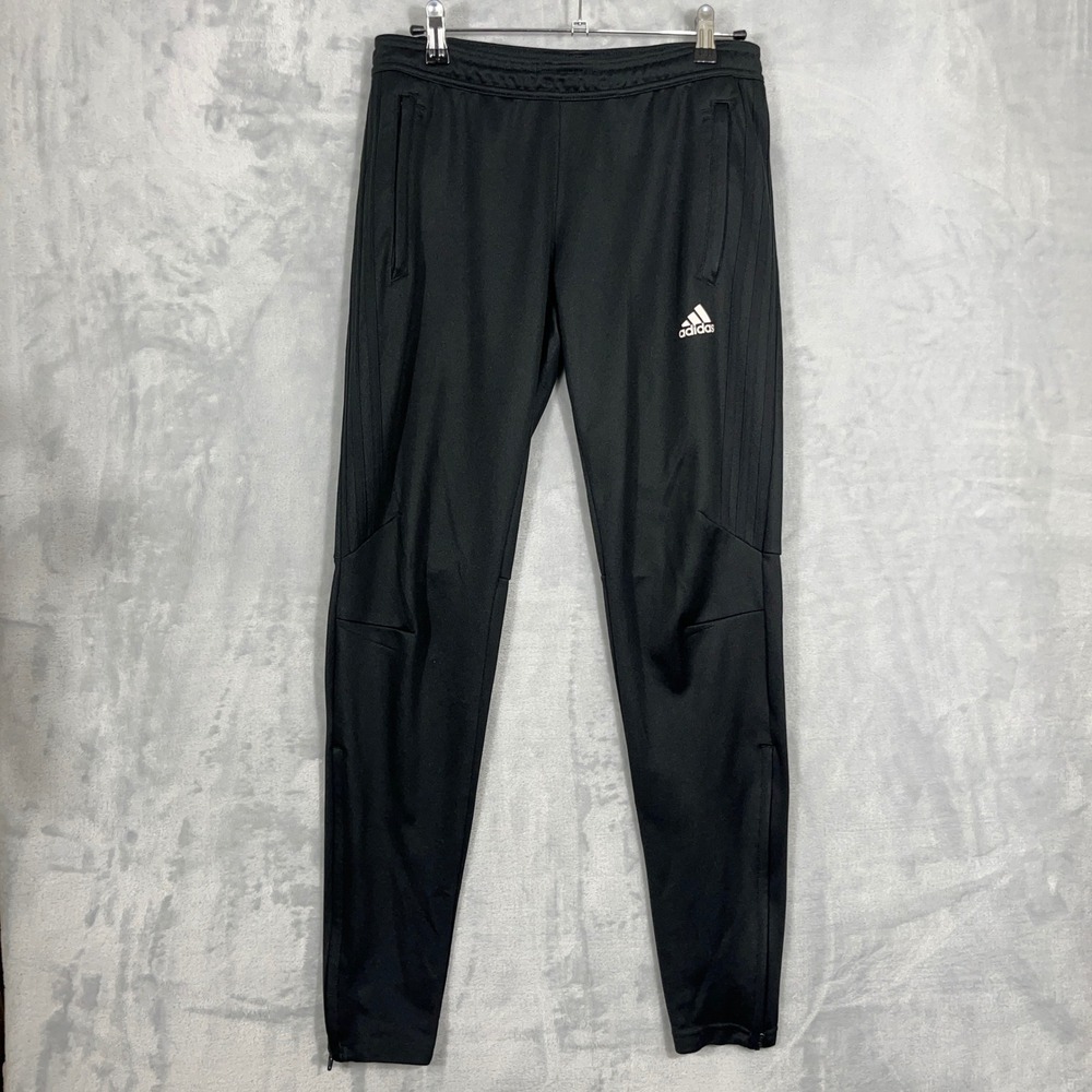 Adidas Mens Track Pants S Black Climacool Tiro Training Soccer Slim Joggers